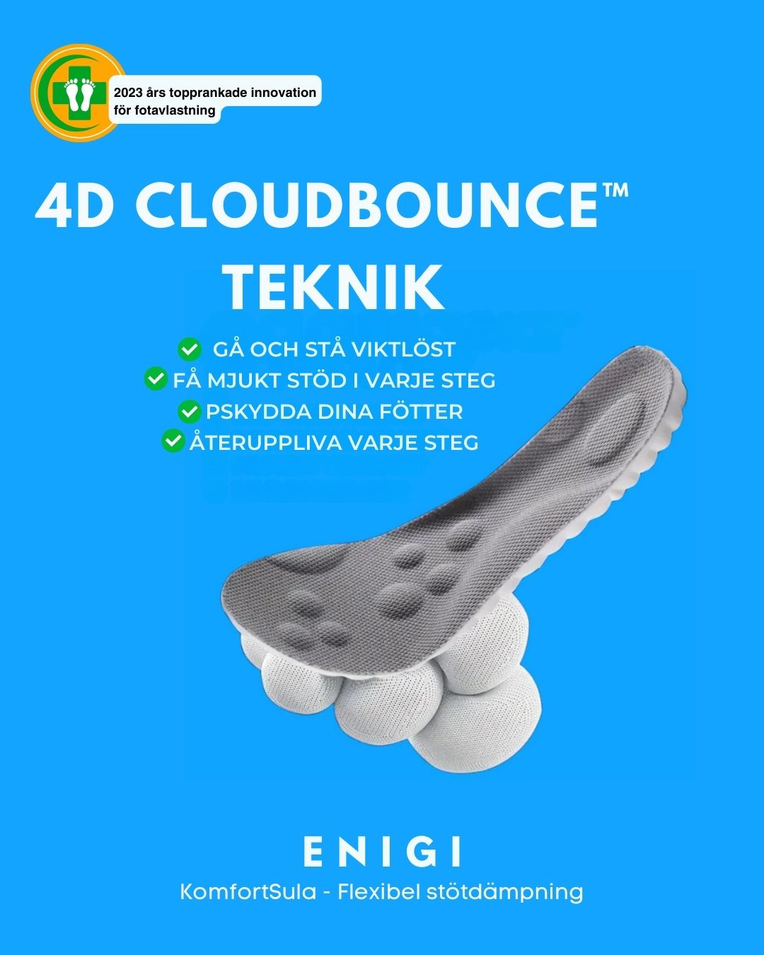 4D - CloudBounce ™ - KomfortSula